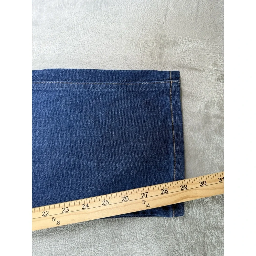 Wrangler Jeans Mens 36x30 Blue Denim Cowboy Cut‎ Western 1013MWZ Dark Wash